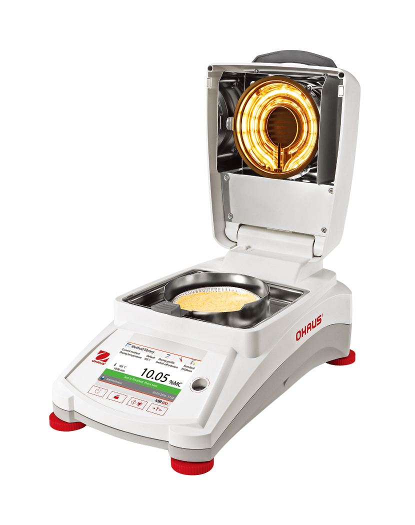 Range OHAUS MB120 moisture analyser